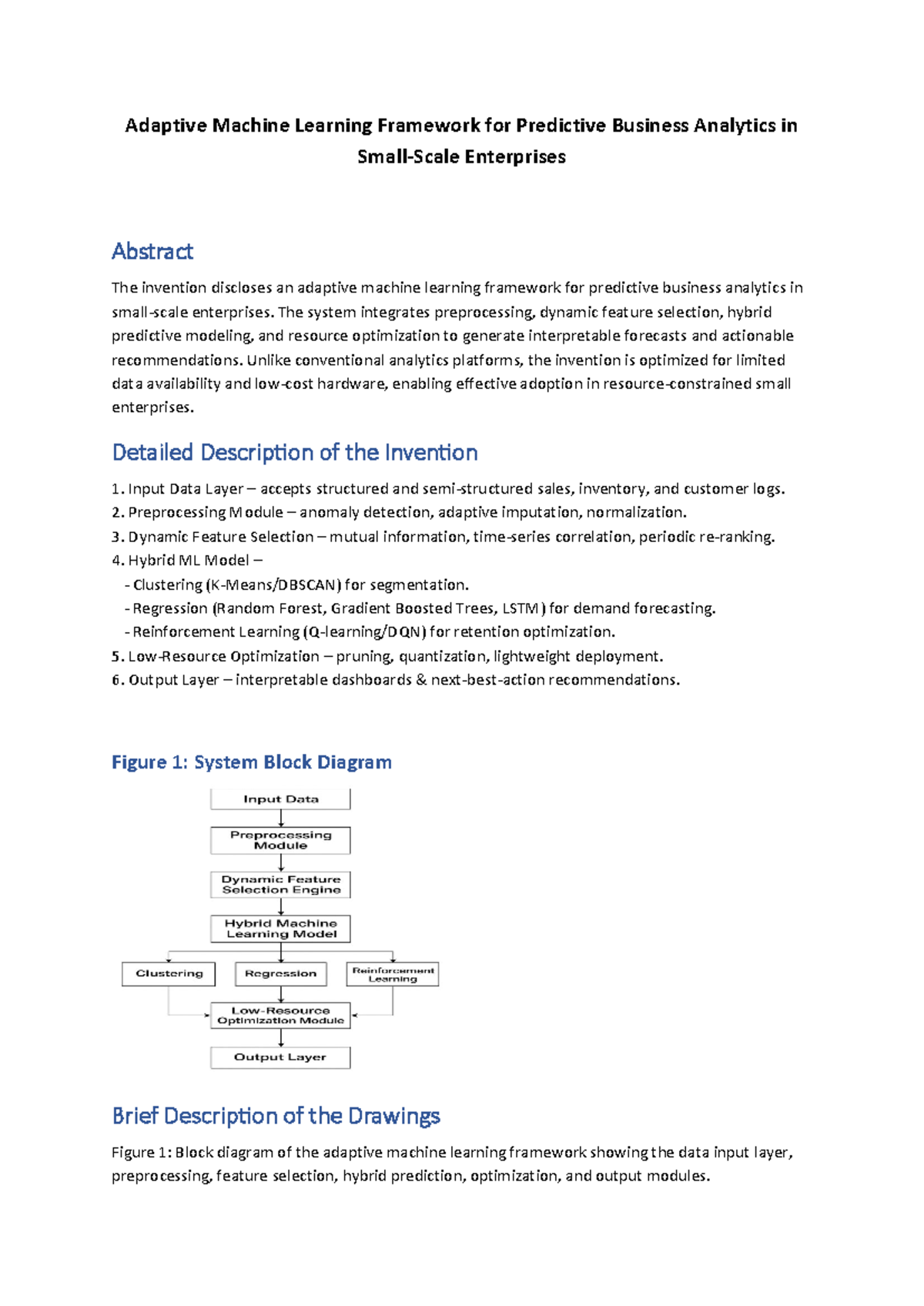 Adaptive ML Framework for Predictive Business Analytics in Small ...