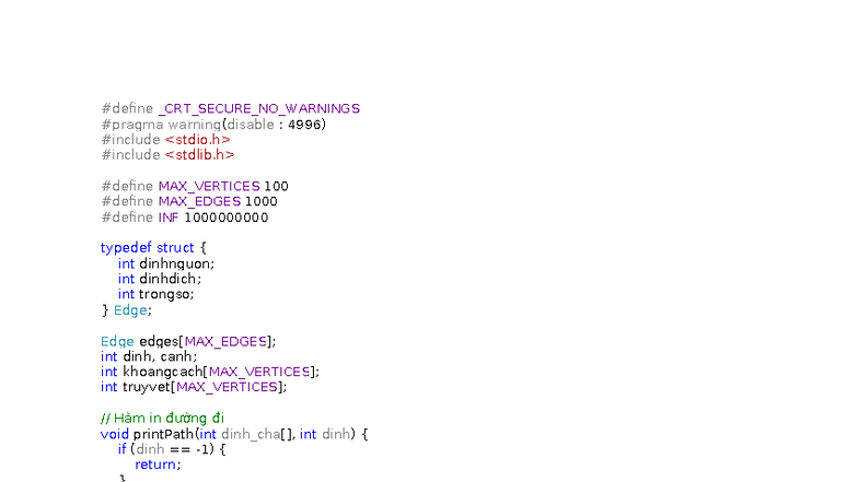 CSE101: Bellman-Ford Algorithm Implementation and Shortest Path ...