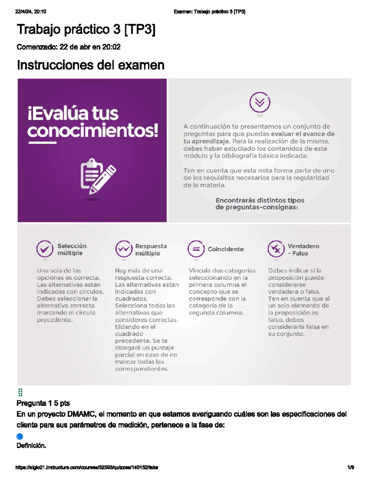 TP4 70% Calidad de Software: Análisis y Evaluación - Studocu