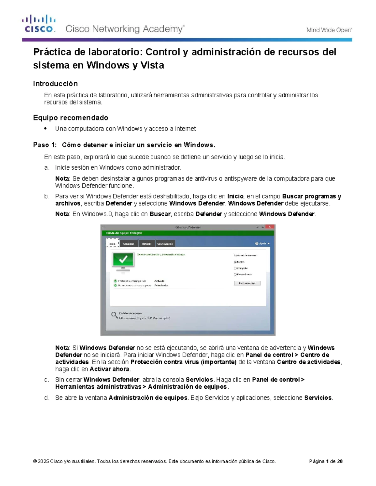 Práctica de Laboratorio: Comandos Comunes de la CLI de Windows ITE 2025 ...
