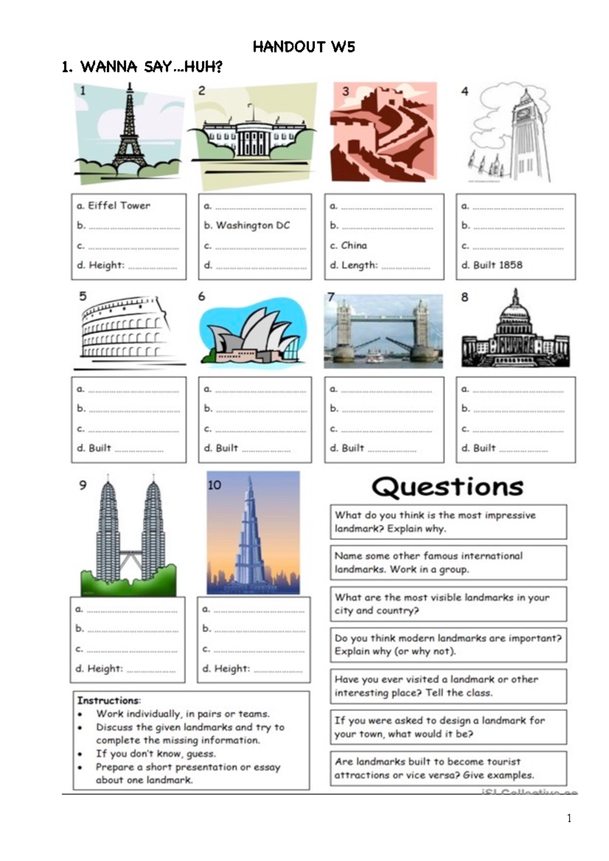 W5 - Hotel Reception & Guest Interaction Homework Handout - Studocu