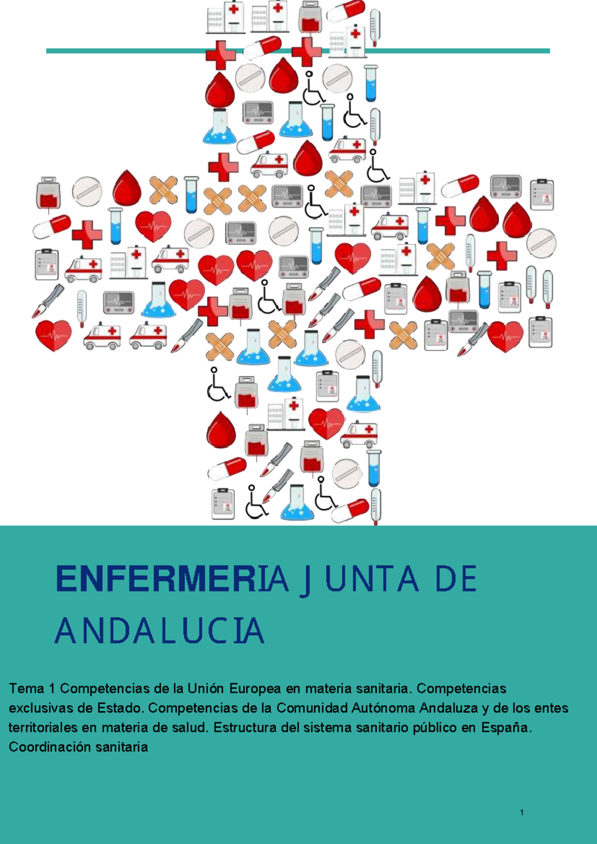 TEMA 1: Competencias de la Unión Europea en Salud Pública y su ...