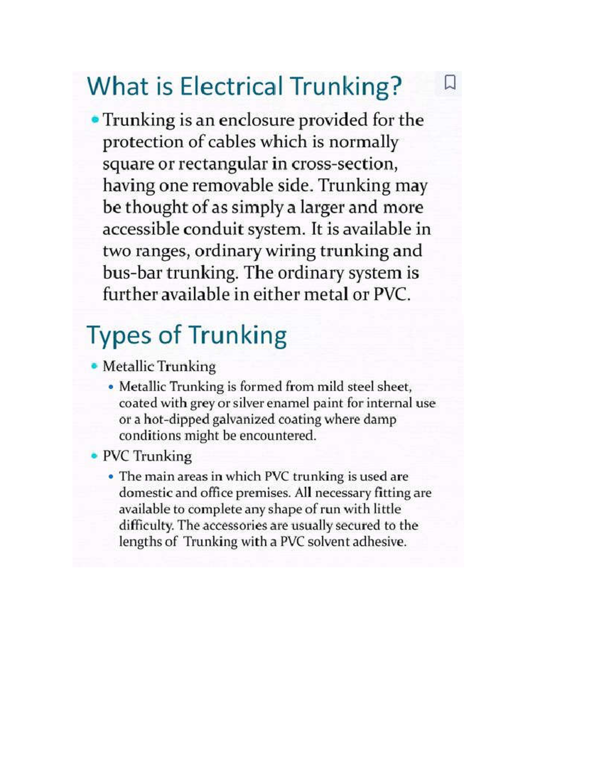 Understanding Electrical Trunking: Types, Applications, and Regulations ...