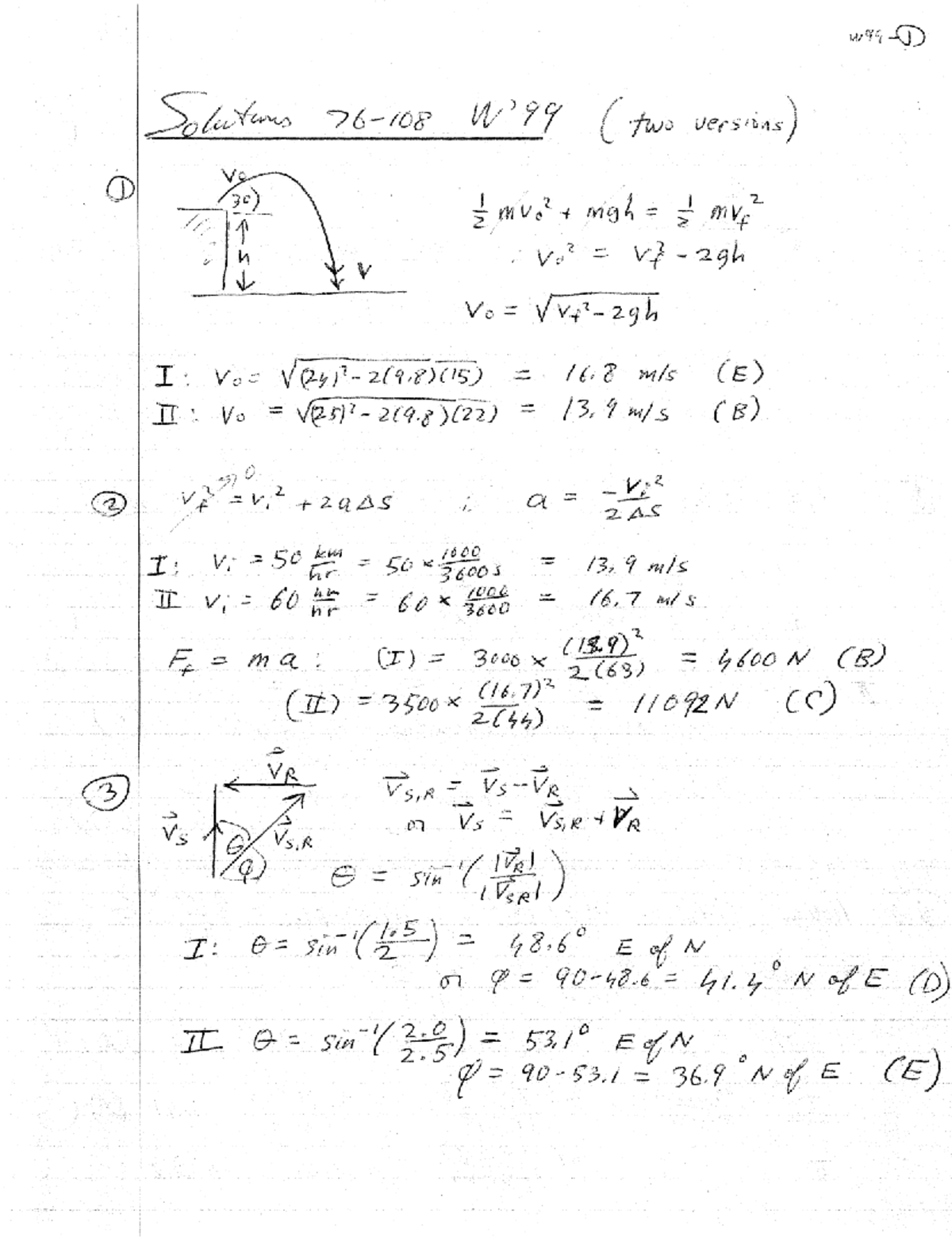 Phys 1080 Final Exam Practice Solutions and Study Guide - Studocu