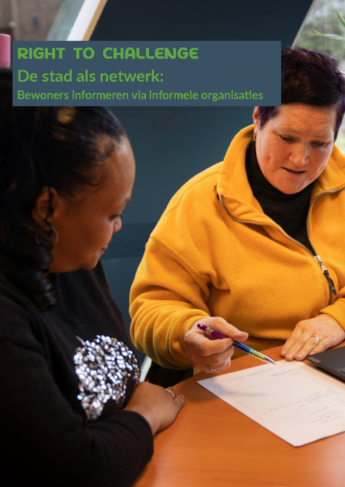 RTC - De stad als netwerk: Informele Organisaties en Inkomenszorg ...