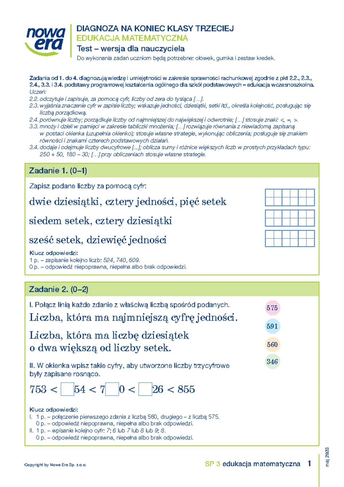 Sprawdzian Poi Półroczu Kl.2 Ed.wczesnoszkolna www.studocu.com