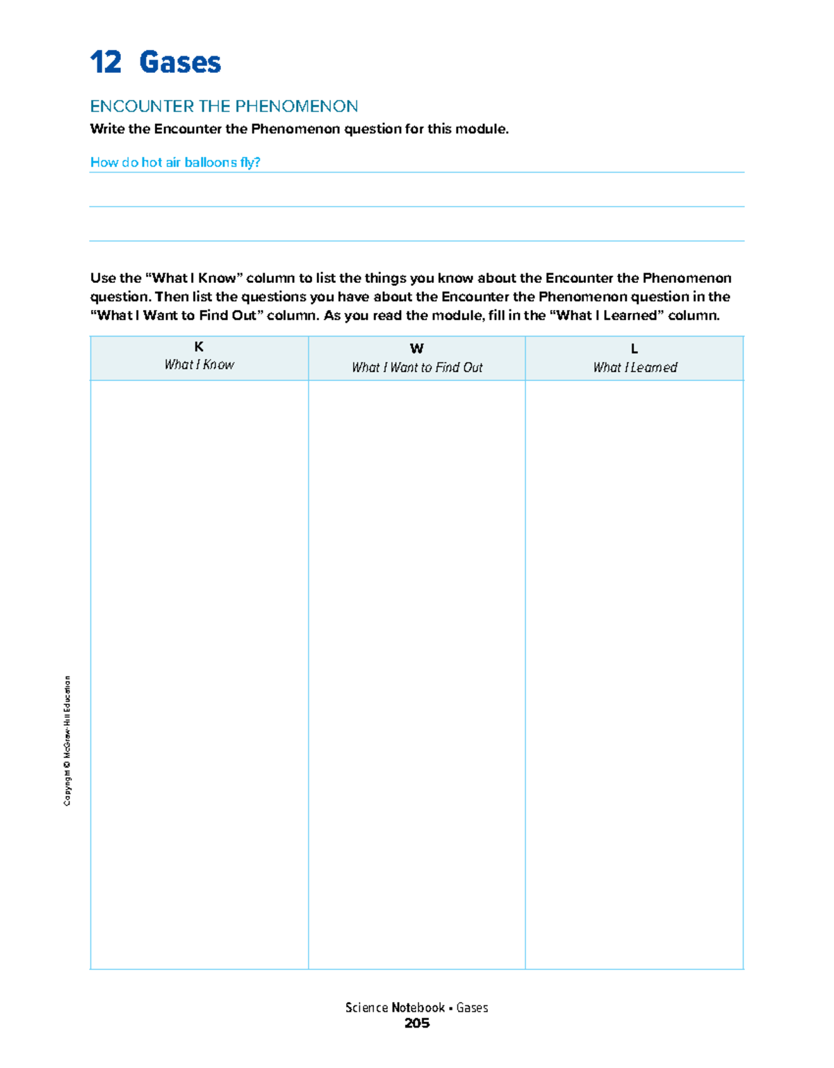 Grade 10 - Lesson 1 - Homework: Encountering Gas Laws - Studocu