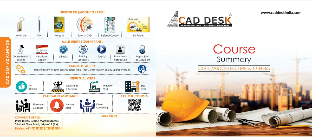 Civil Course Summary Brochure: CAD DESK Training Overview and Benefits ...