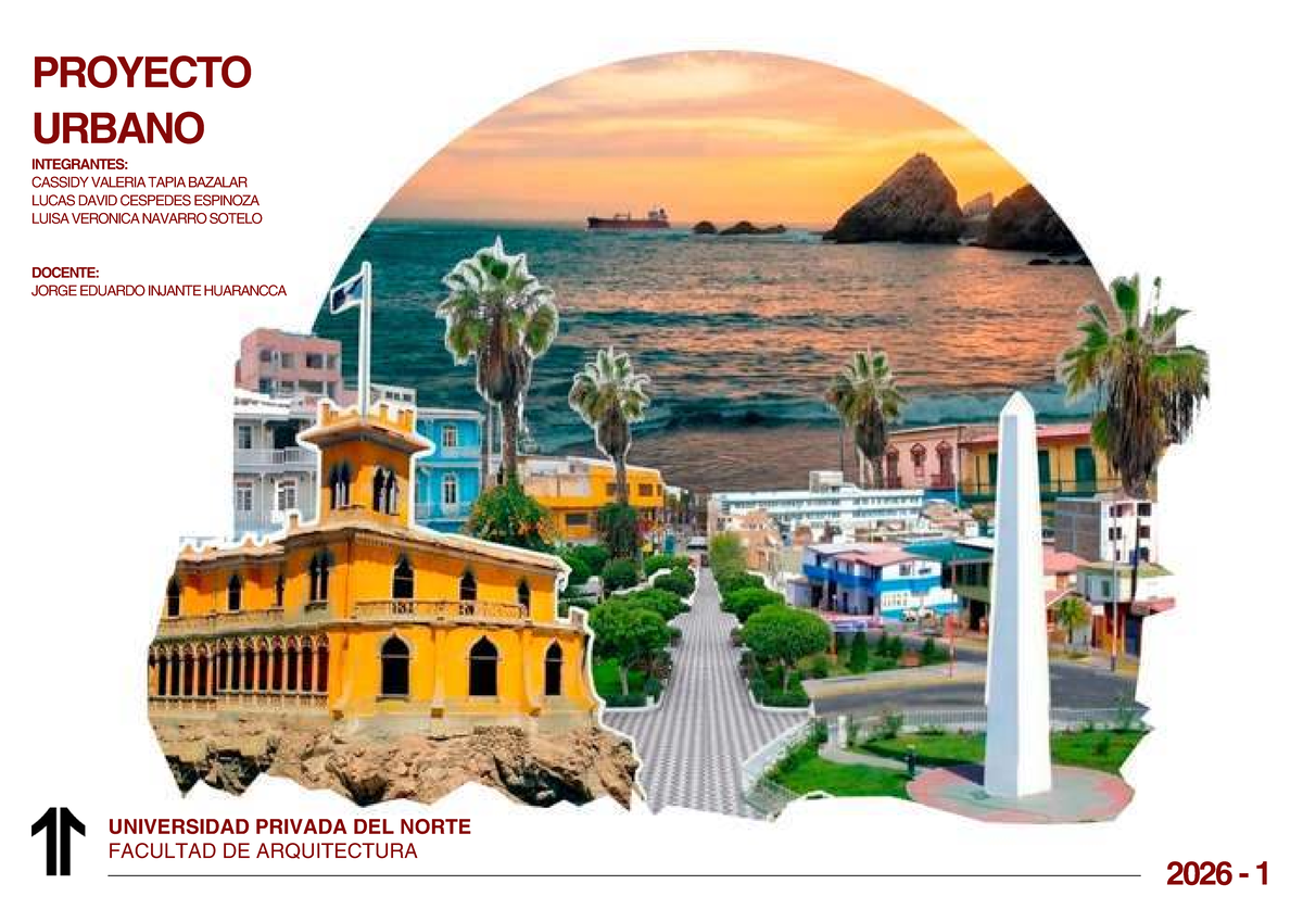 Análisis Urbano de Mollendo: Proyecto 2026 - Integrantes y Metodología - Document Preview