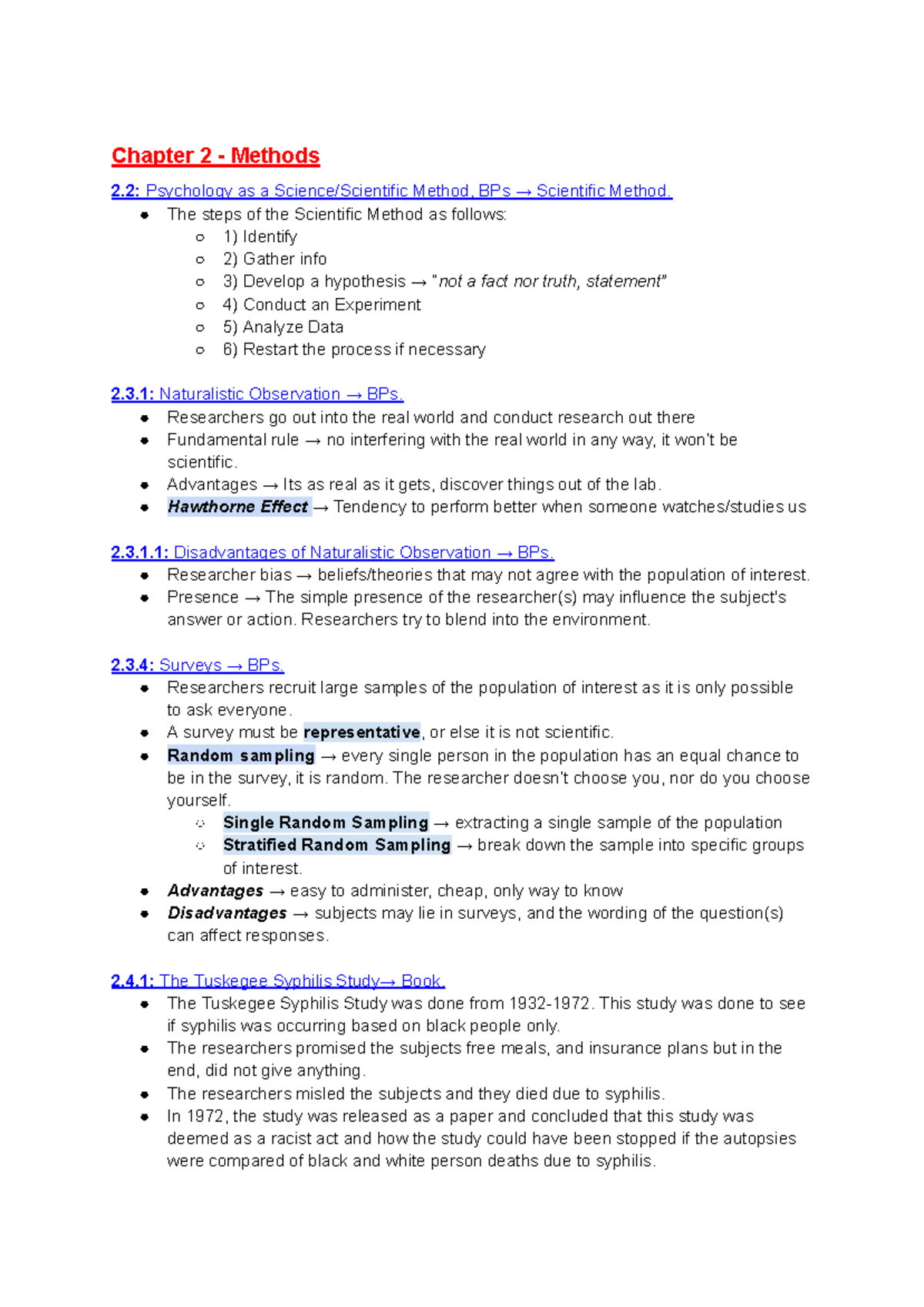 PSY 1101 Final Exam Study Guide - Comprehensive Overview for 2024 - Studocu