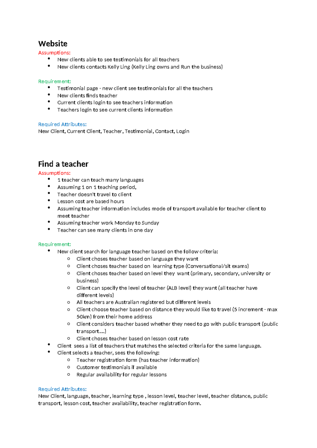 Course Code: WebDev | Assignment: Client Management and Booking System ...