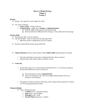 BIOL 114 Cellular Biology Lab Practical 2 Review Guide – Spring 2025 ...