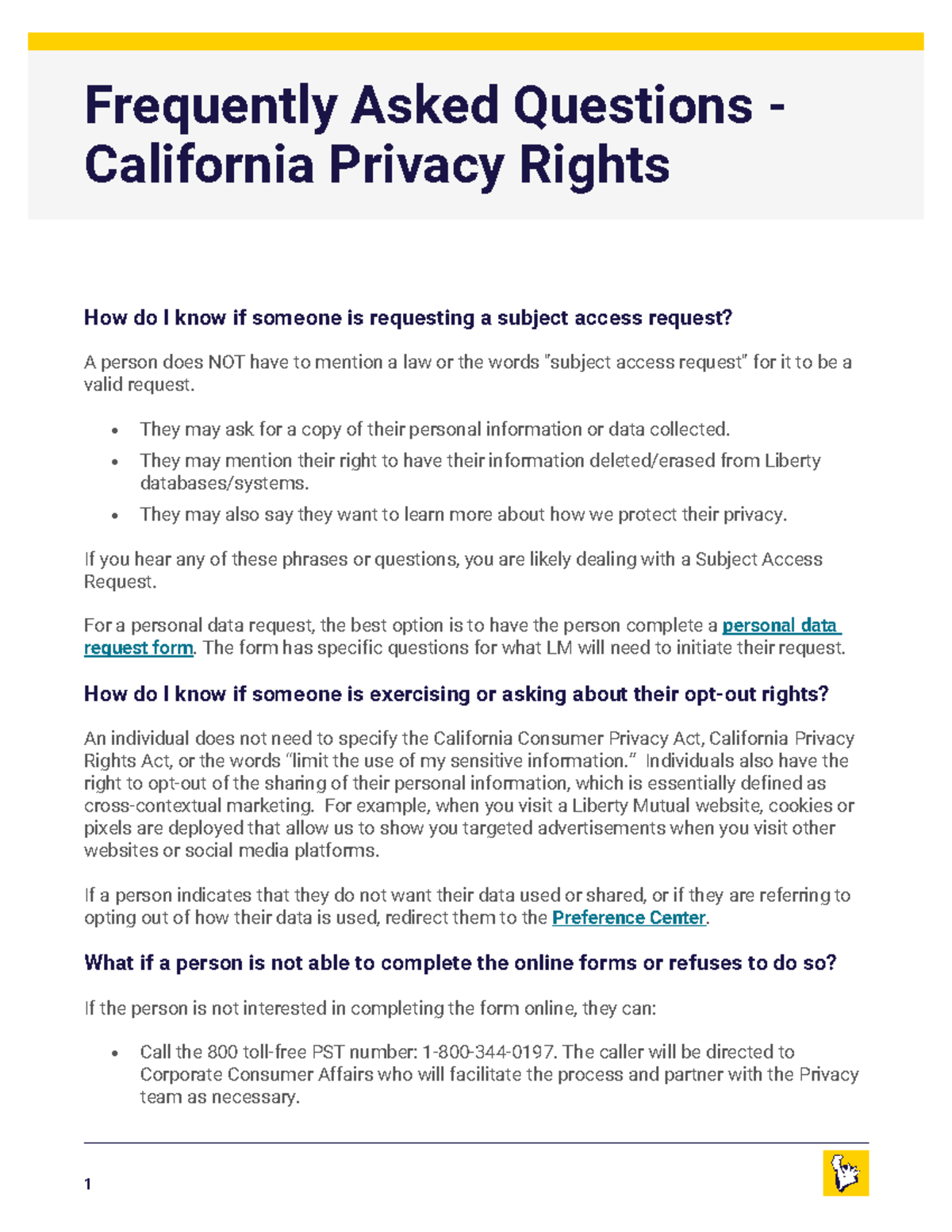 California Privacy Rights FAQ: Understanding Subject Access Requests ...