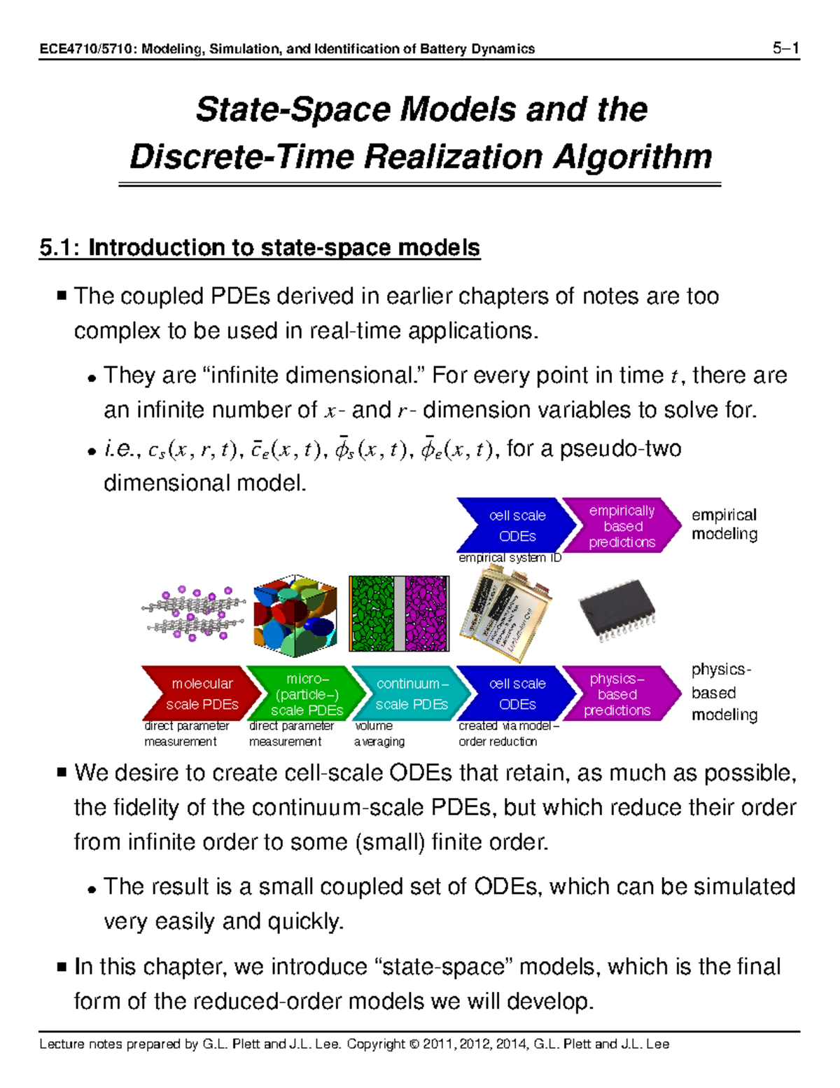 ECE5710 Final Notes: State-Space Models & Discrete-Time Realization ...