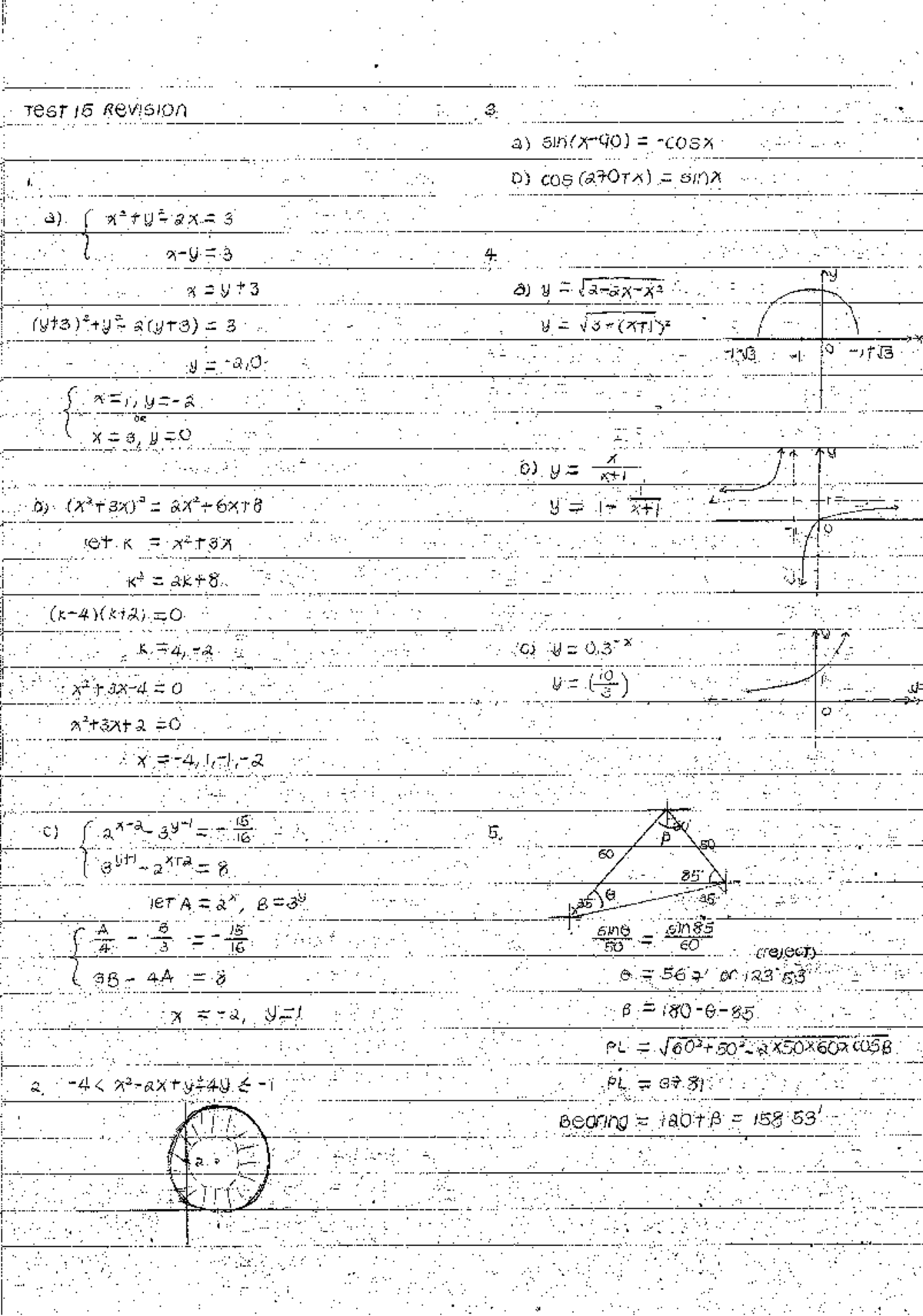 Mathematics Revision Worksheet T3 Week 10 - Kurt - Studocu