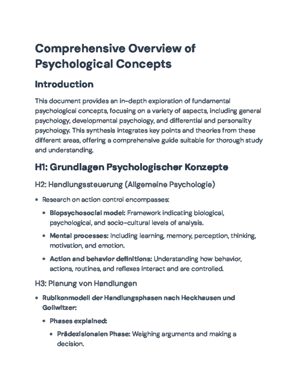 Psych 101: Developmental & Individual Differences in Psychology ...
