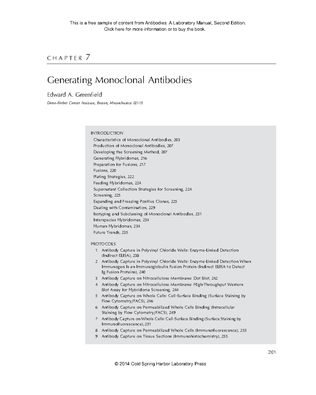Generating Monoclonal Antibodies: A Comprehensive Guide (CH 7) - Studocu