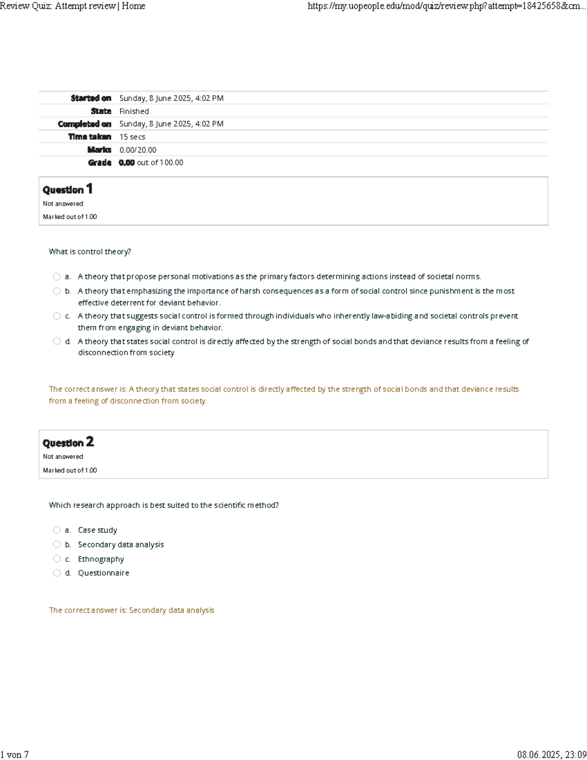 Review Quiz: Key Concepts in SOC 1502 Sociology Exam - Studocu