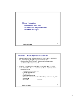 International Trade Finance Overview and Key Financial Instruments ...