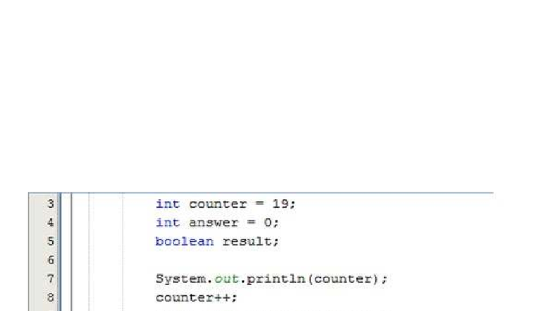 Java Programming Basics: Counter and Answer Functions - Studocu