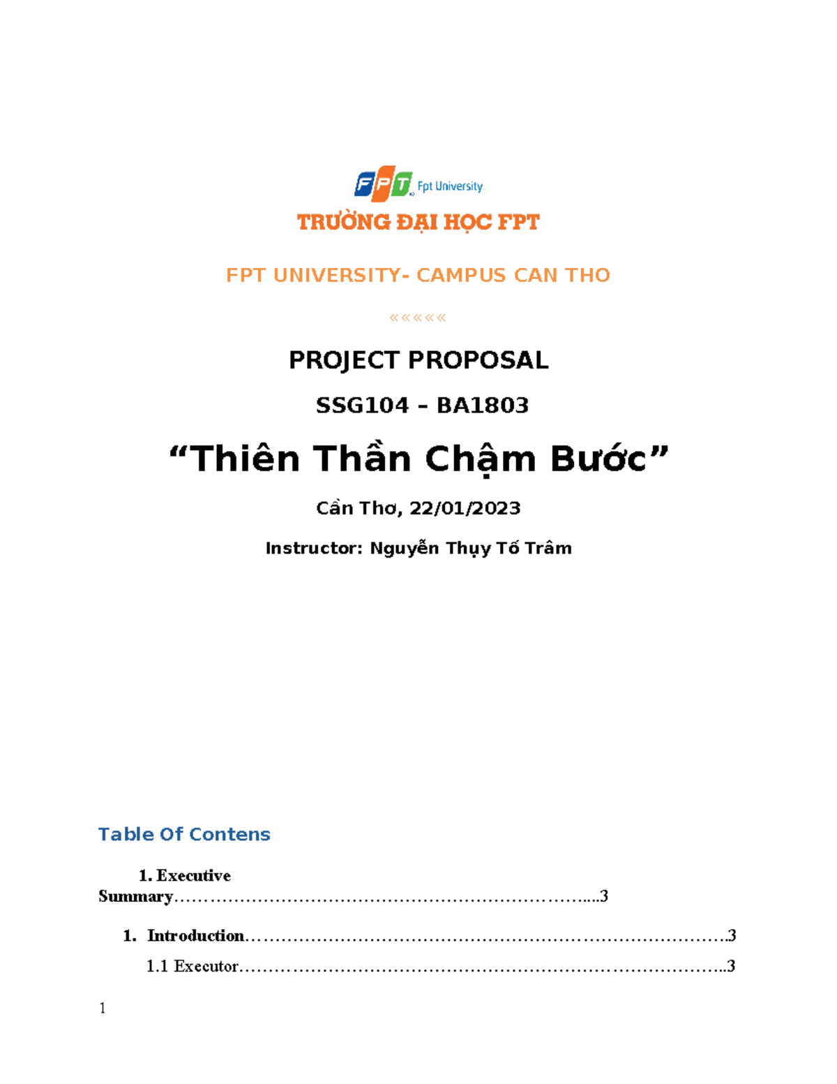 SSG dự án - SSG dự án GA - FPT UNIVERSITY- CAMPUS CAN THO ««««« PROJECT ...