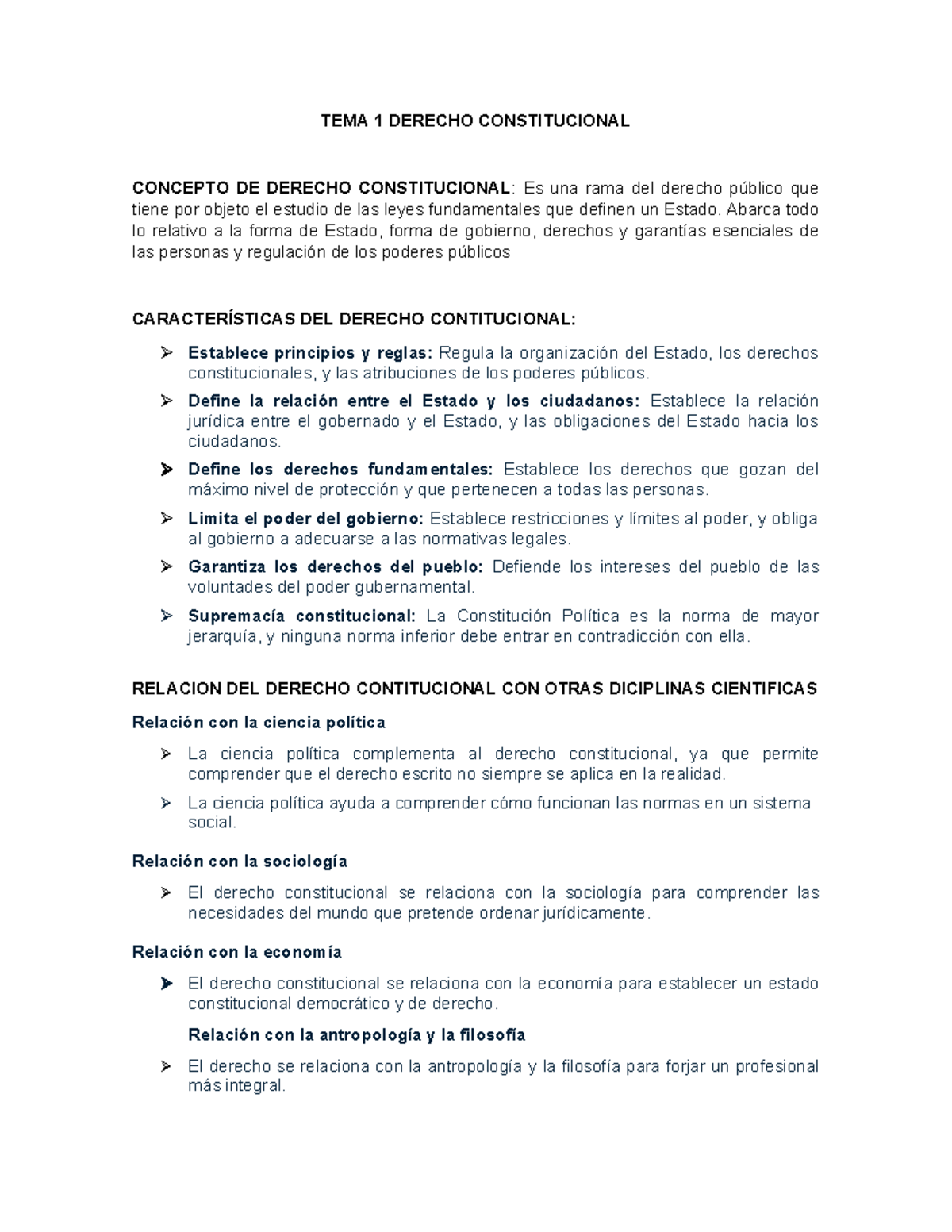 TEMA 1: Concepto y Evolución del Derecho Constitucional en Venezuela ...