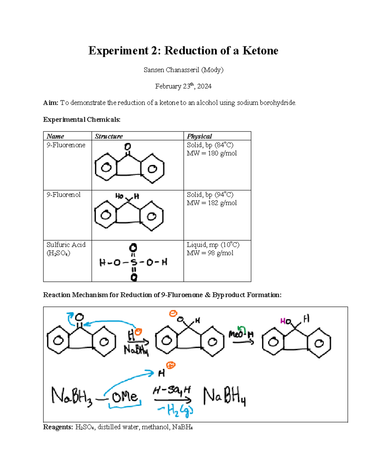 Nitration Of Bromobenzene Experiment