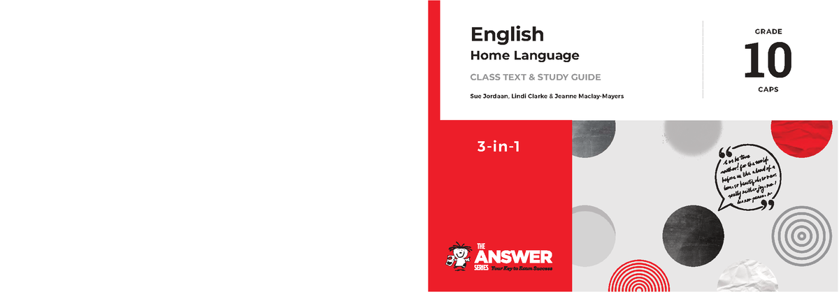 Gr 10 English HL 3-in-1 Study Guide: Skills & Assessment Overview - Studocu