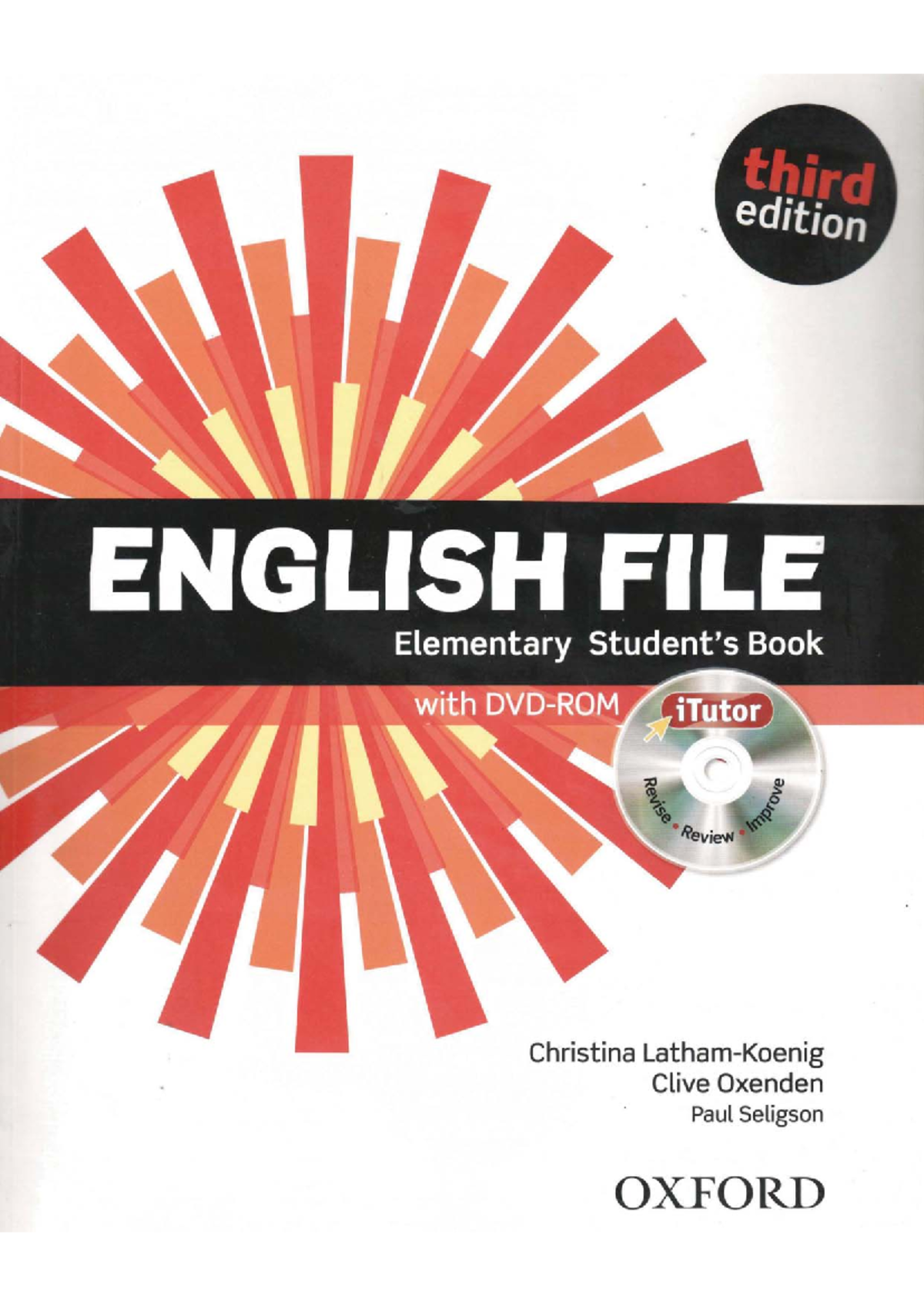 English File Elementary - Student Book Overview and Key Topics - Studocu