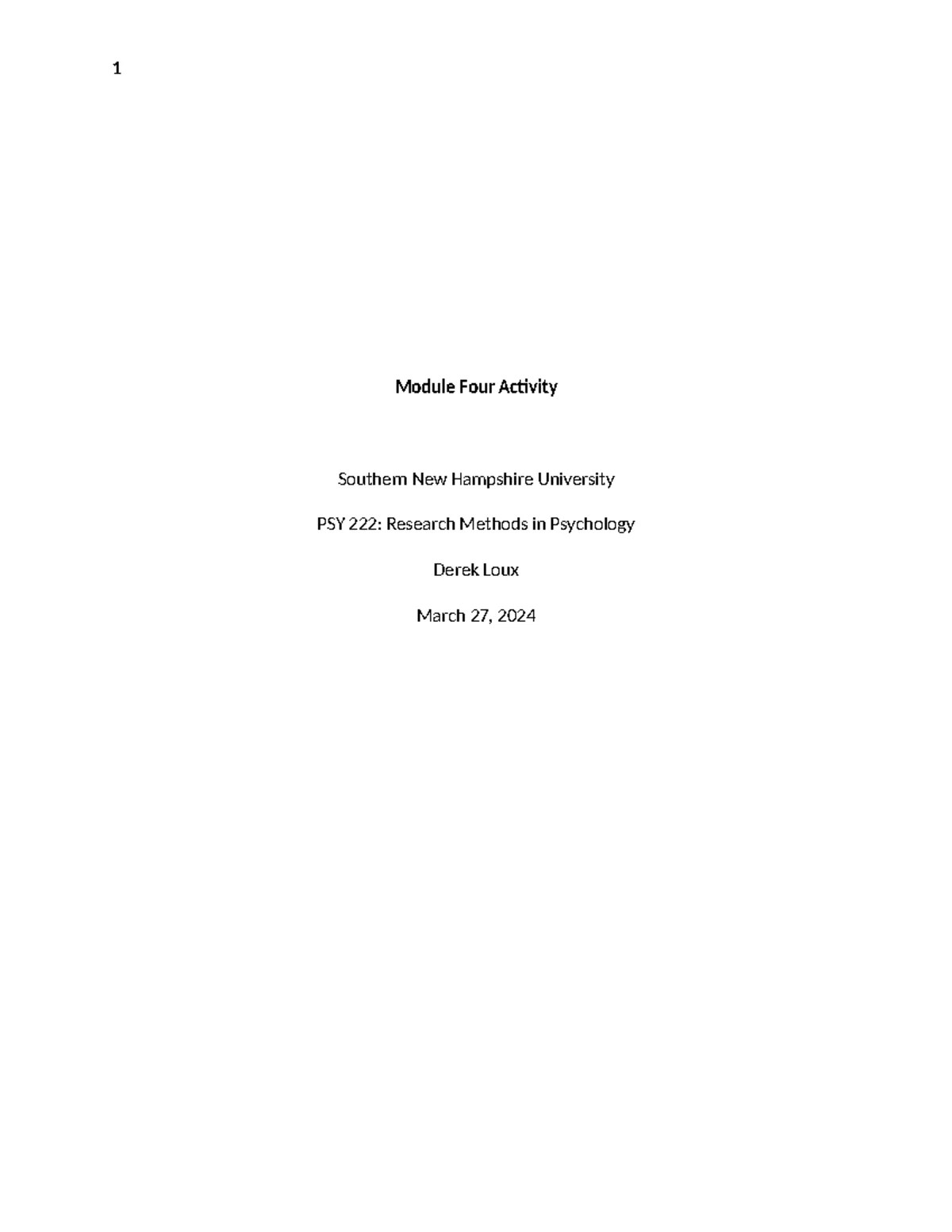 IDS 402 Module One Activity: Exploring Alcoholism Through Lenses - Studocu