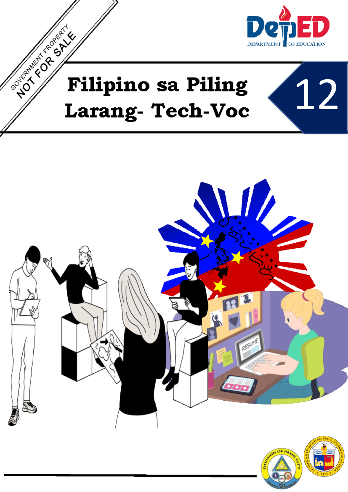 FIL12 Q1 M4: Gamit ng Komunikasyong Teknikal sa Tech-Voc - Studocu