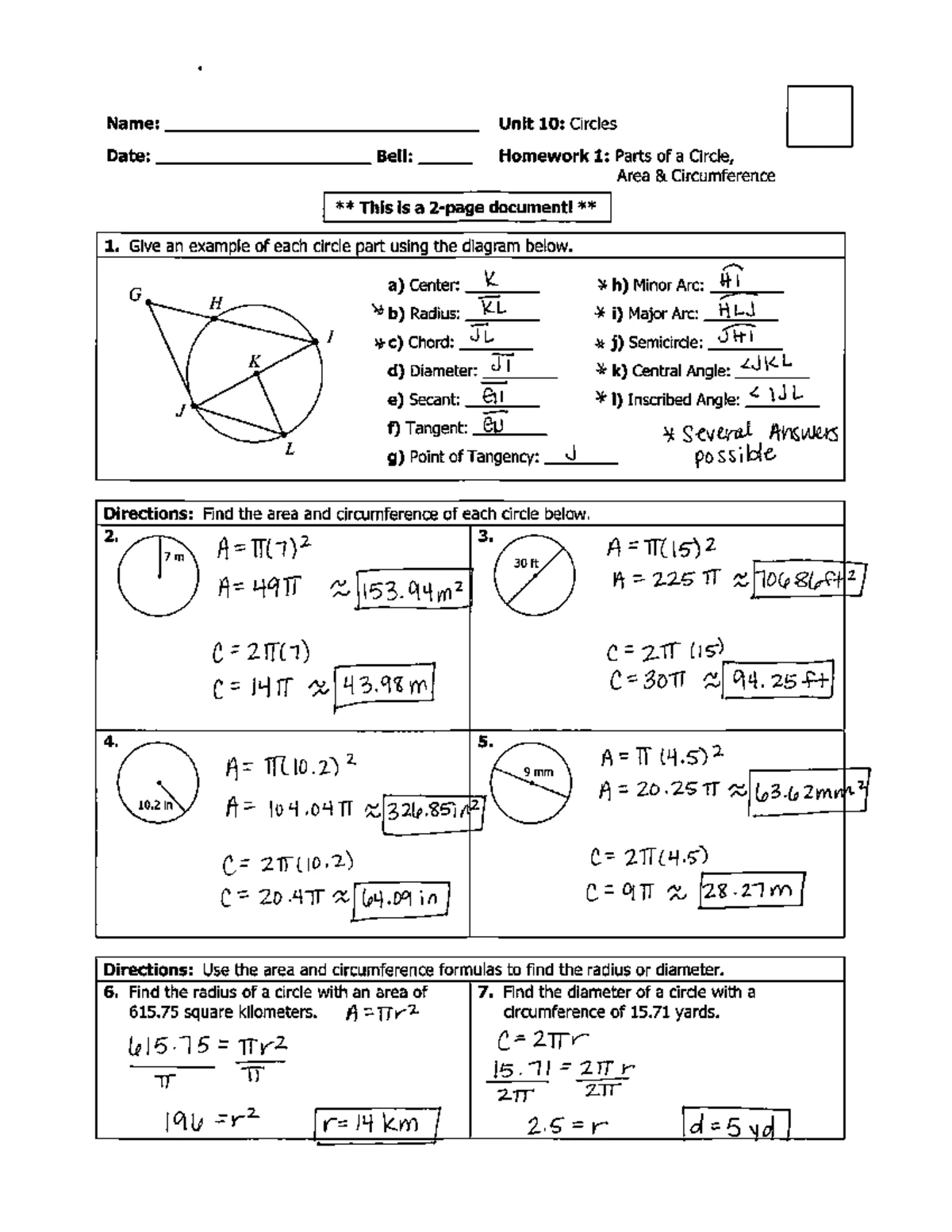 12 - Geometry - Leaf ####### cross sections y I LevelI Rotate 2D shapes ...