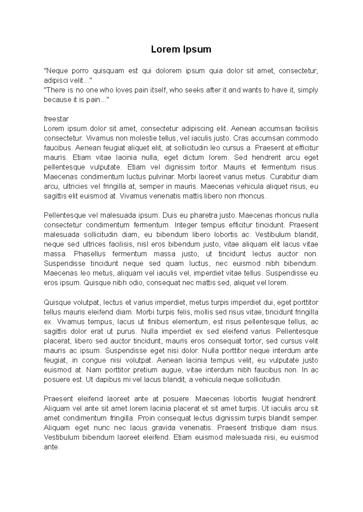 Lorem Ipsum: 22 Paragraphs of Text for Study and Reference - Studocu