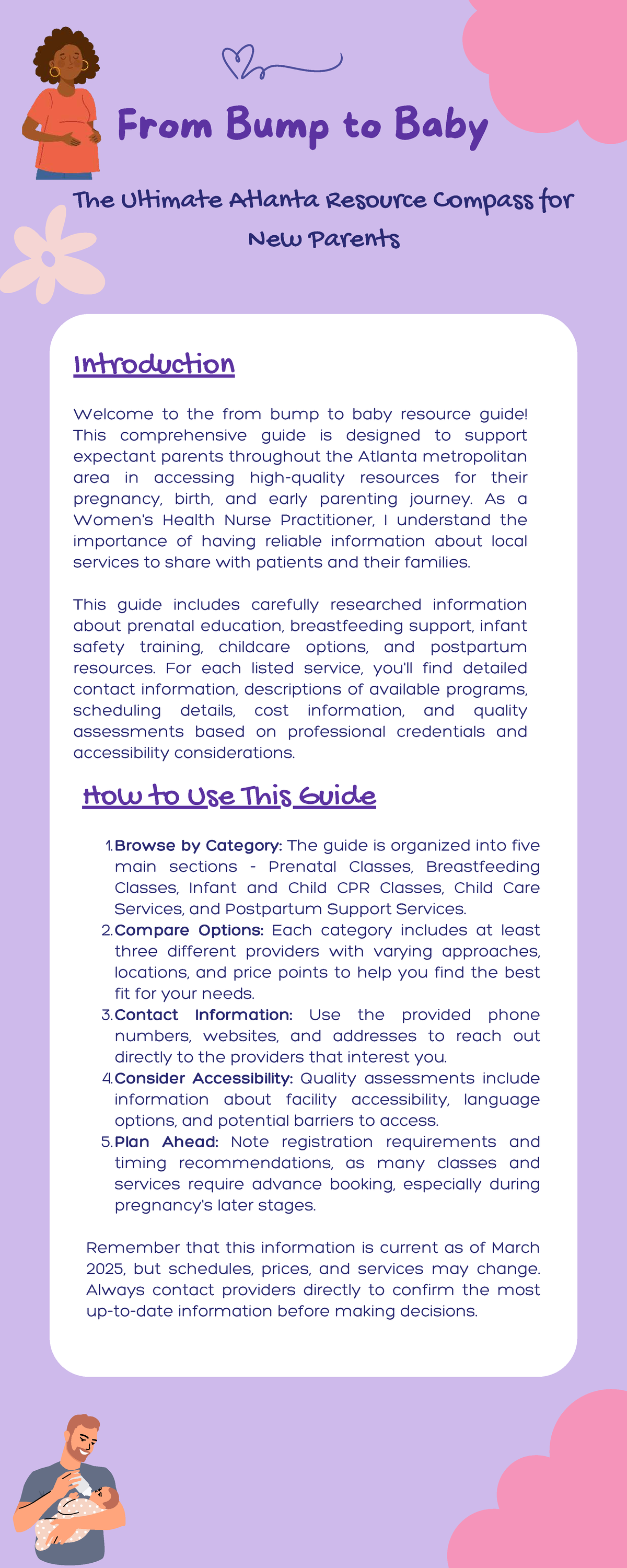 From Bump to Ba: ATL Resource Guide for Expectant Parents - Studocu