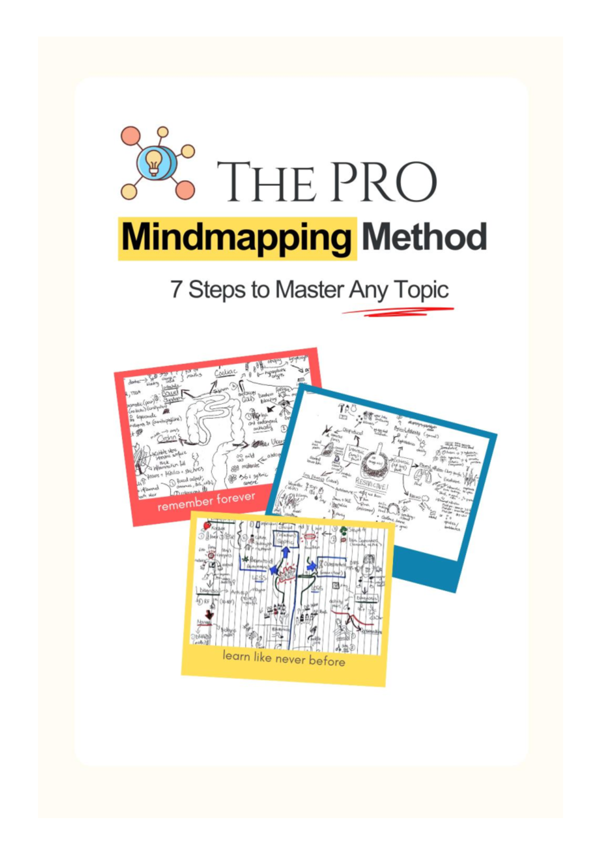 PRO Mindmapping Method: A Comprehensive Guide to Effective Learning ...
