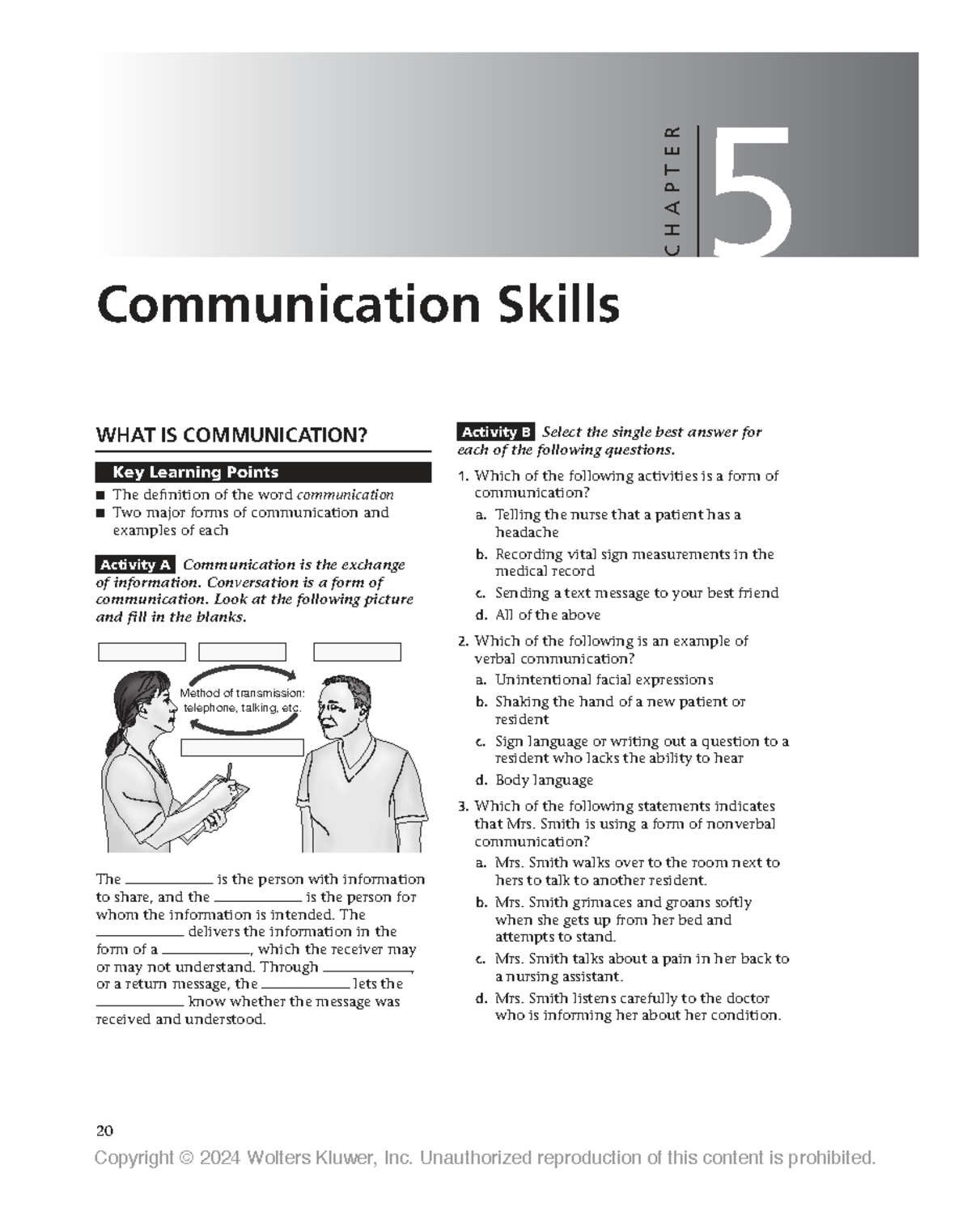 Chapter 5: Communication Skills - Studocu