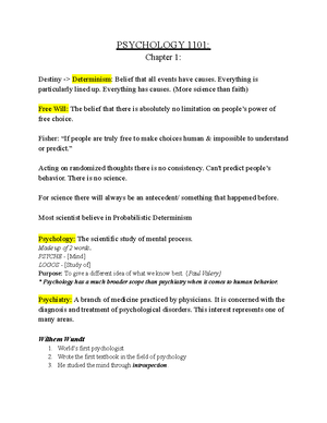 Psychology foundations study guide Unit 1 - FOUNDATION: THE SCIENCE OF ...