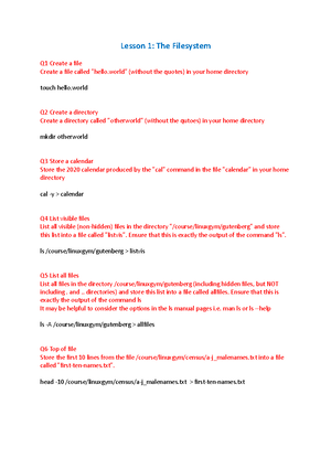 [Solved] slide completed Q1 Word count redirect Use the command wc ... image.