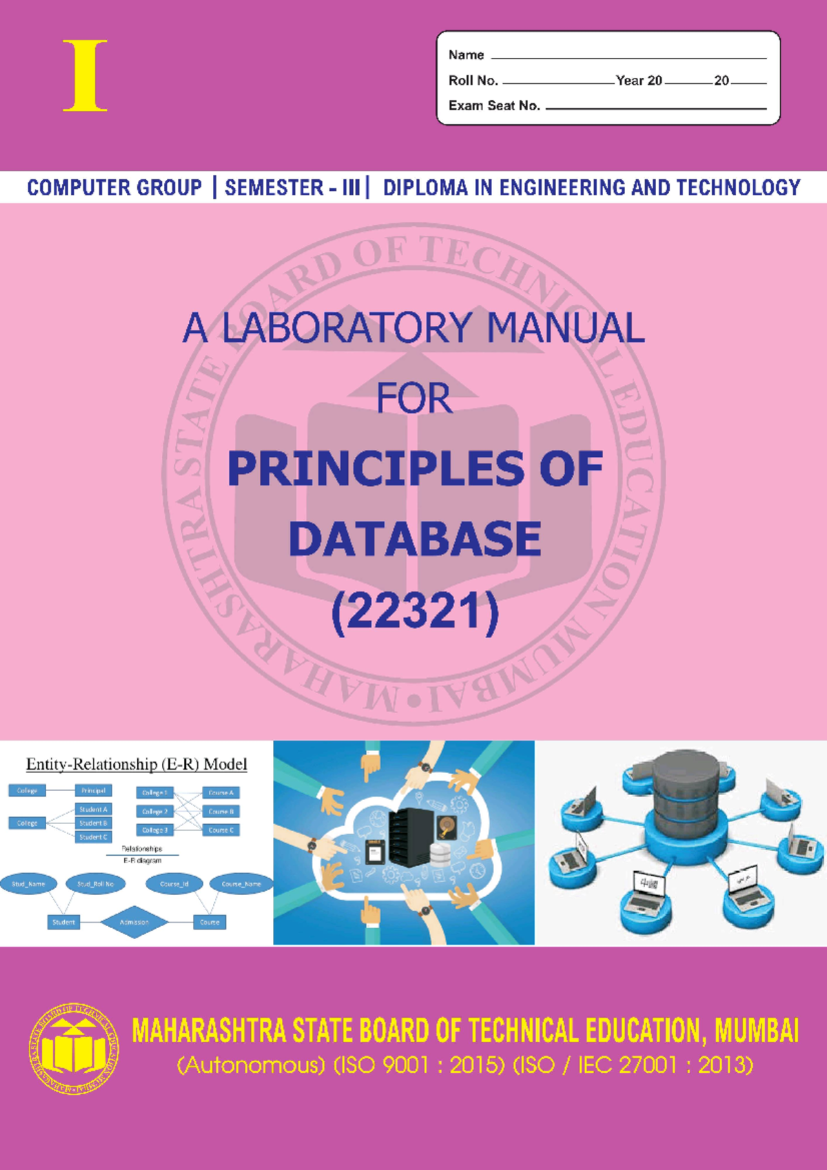 22321 Principles of Database Study Notes - May 16, 2018 - Studocu