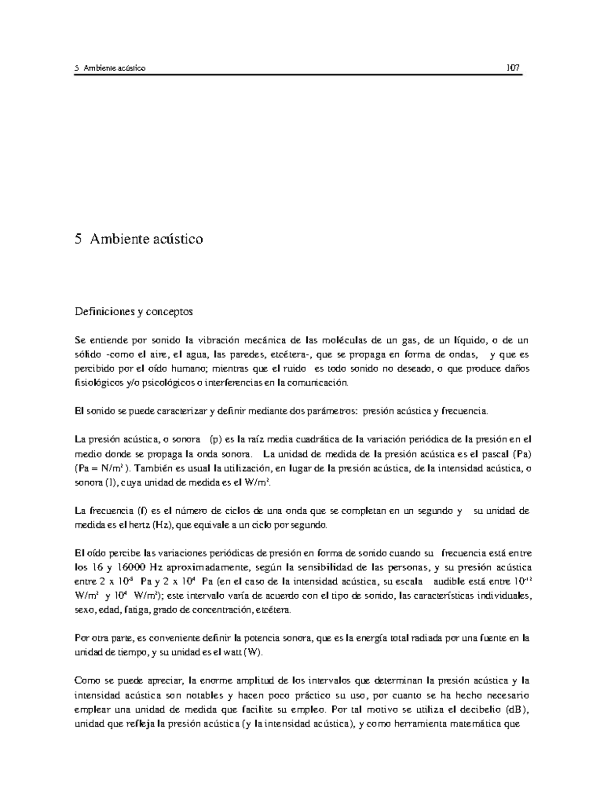 Modulo+5+Ambiente+Acustico - 5 Ambiente acústico 107 5 Ambiente ...