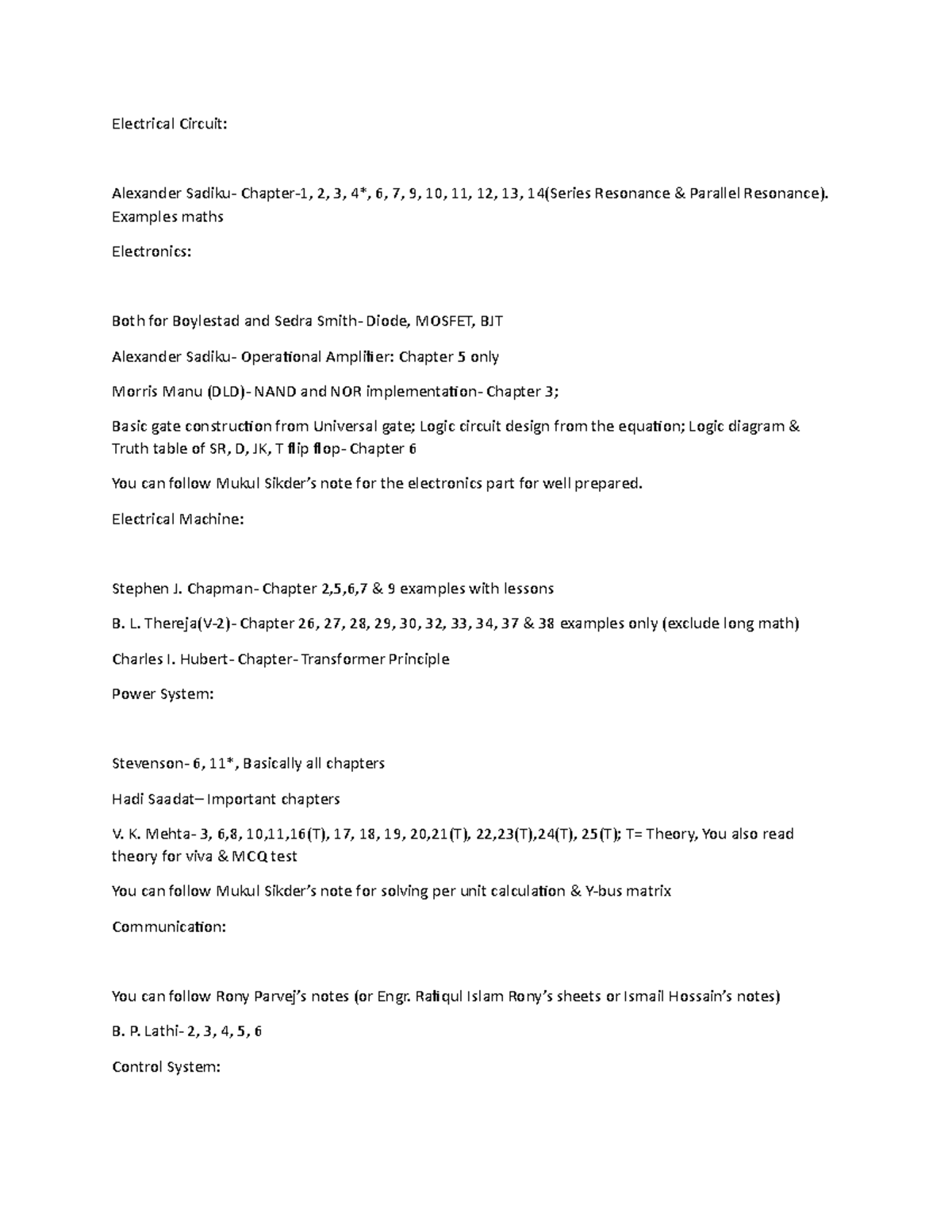 EEE Final Exam Study Guide: Key Chapters and Topics - Studocu