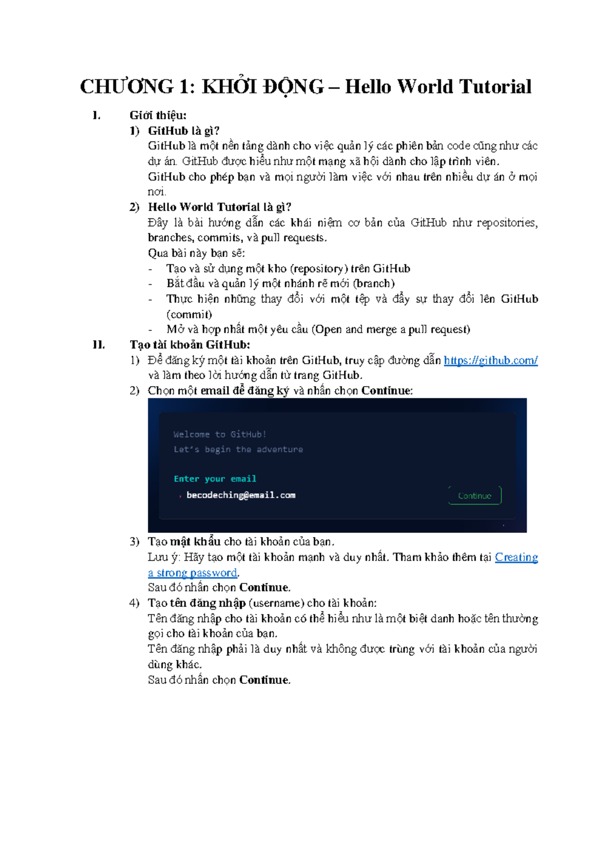 Git and GitHub Basics - Chapter 1: Getting Started with Hello World ...