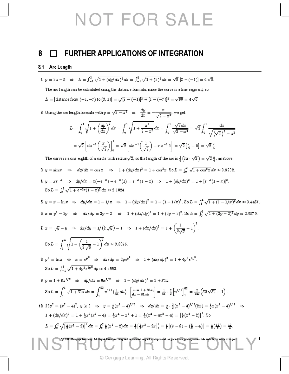 Calculus Practice Problems: Integration Techniques and Concepts - Studocu