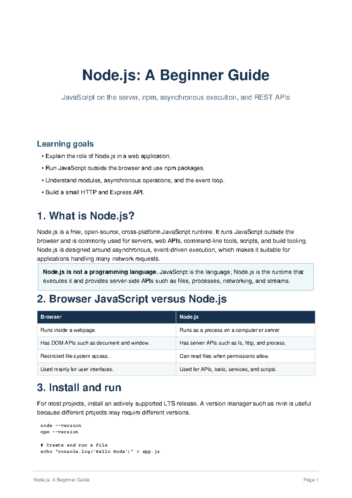 Node.js (02) Beginner's Guide: Understanding Asynchronous JavaScript ...
