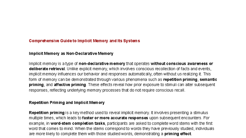 Comprehensive Guide to Animal Cognition and Decision Making (PSY 301 ...