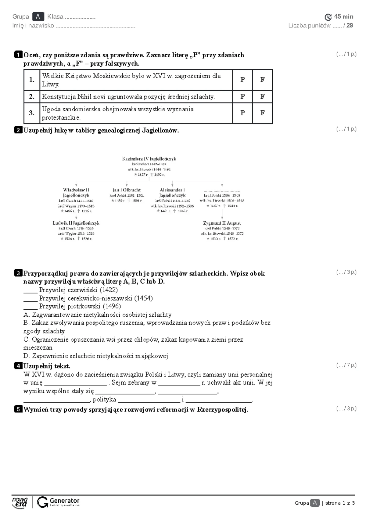 Historia Wczoraj I Dziś Klasa 4 Zeszyt ćwiczeń Odpowiedzi Str.68 www.studocu.com