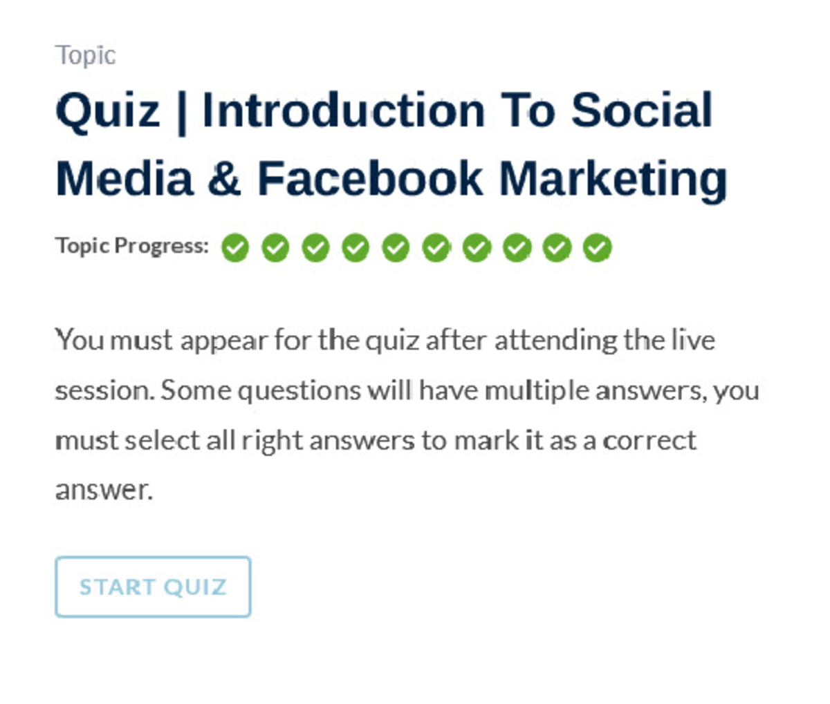 02-Quiz Introduction To Social Media & Facebook Marketing - b ...