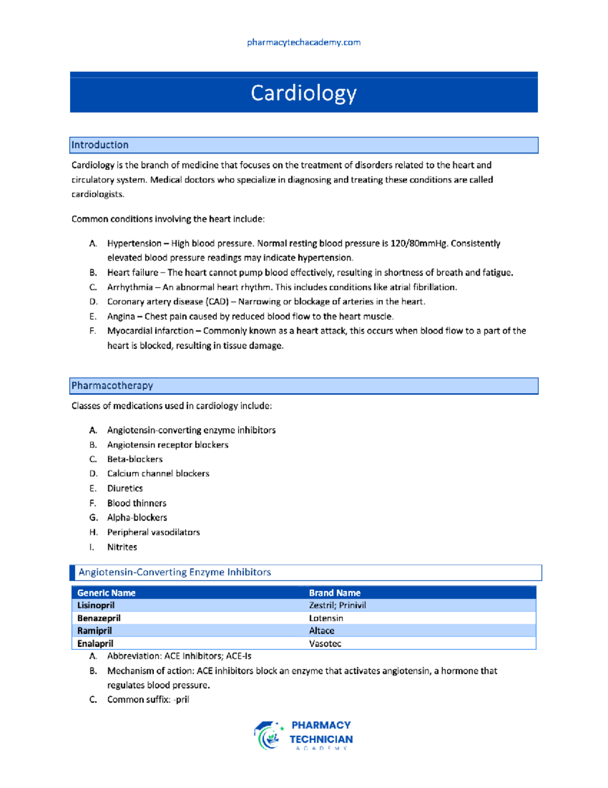 Cardiology Study Guide: Comprehensive Overview for Exams ...