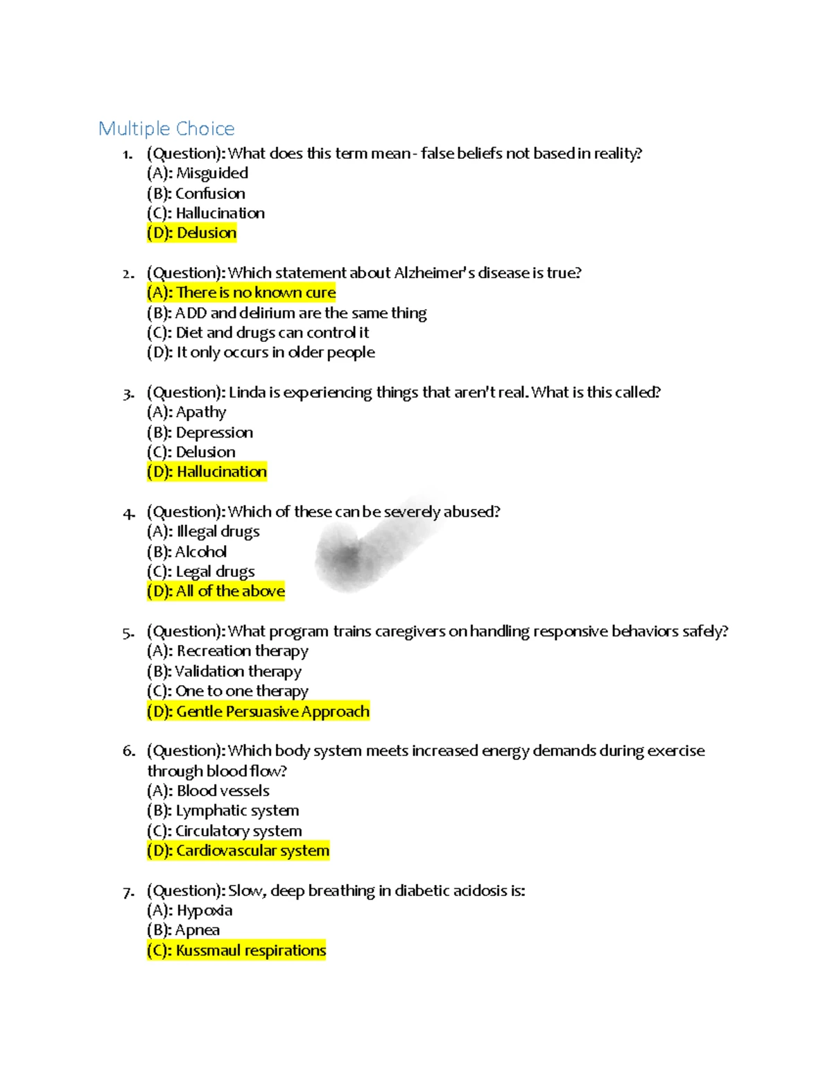 Module 2 - Safety & Mobility in PSW: Syllabus Overview and Evaluation ...