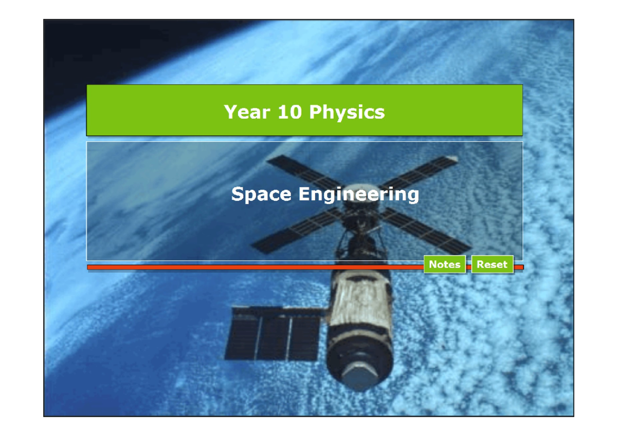 Yr 10 Physics - Space Engineering Notes: Force, Mass & Acceleration ...